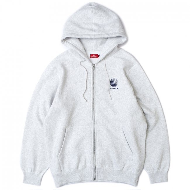 HELLRAZOR LOGO EMB FULL ZIP HOODIE / ASH/NAVY (ヘルレイザー ジップフーディー/スウェット) -  HORRIBLE'S PROJECT｜HORRIBLE'S｜SAYHELLO | HELLRAZOR | Dime MTL | QUASI |  HOTEL BLUE | GX1000 | THEORIES | VANS SKATE | 正規取扱い販売店 