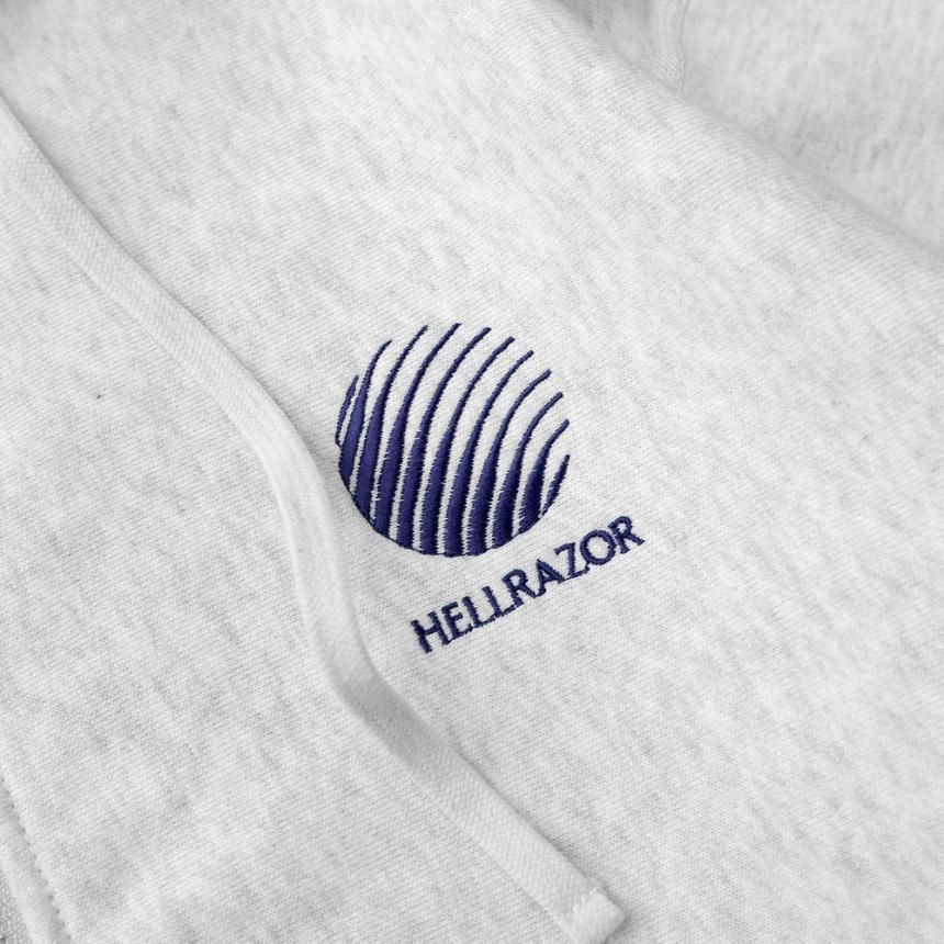 HELLRAZOR [ヘルレイザー] | TRADEMARK HALF ZIP PULLOVER - Black