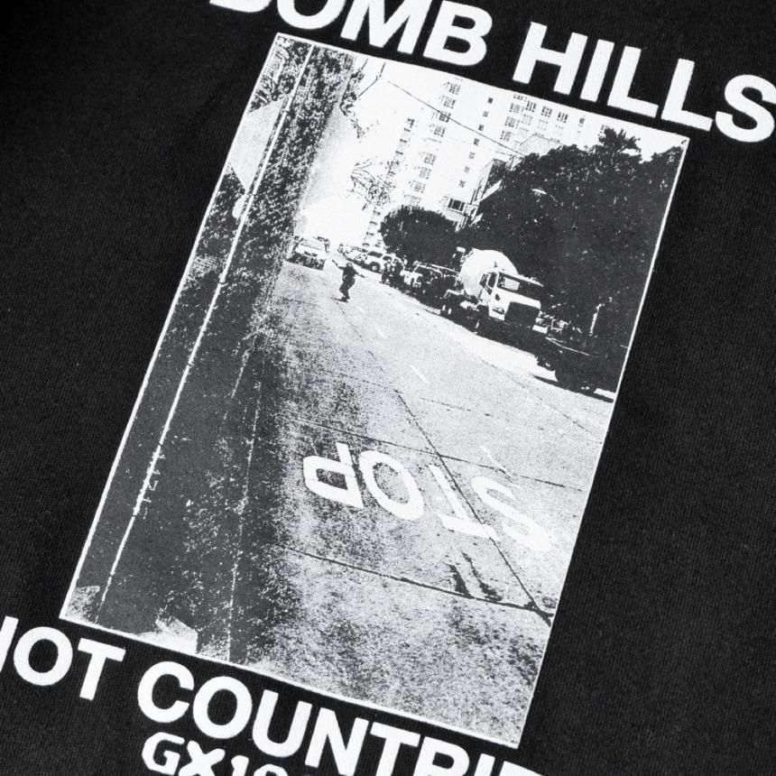 GX1000 BOMB HILLS HOODIE / BLACK (ジーエックスセン フーディ