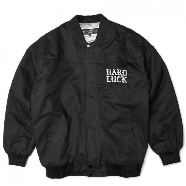 HARD LUCK Diez Años BOMBER JACKET / BLACK (ハードラック ボンバージャケット) - HORRIBLE'S  PROJECT｜HORRIBLE'S｜SAYHELLO | HELLRAZOR | Dime MTL | QUASI | HOTEL BLUE |  GX1000 | THEORIES | VANS SKATE | 正規取扱い販売店 