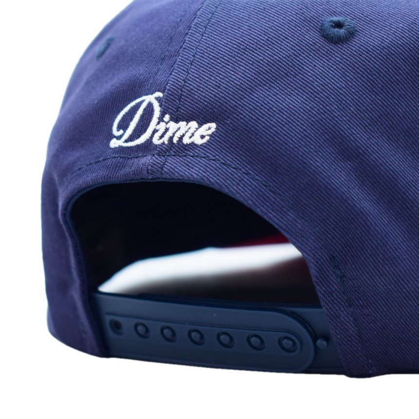 Dime Cursive D Full Fit Cap / Navy (ダイム 6パネル/ベースボールキャップ) - HORRIBLE'S  PROJECT｜HORRIBLE'S｜SAYHELLO | HELLRAZOR | Dime MTL | QUASI | HOTEL BLUE |  GX1000 | THEORIES | VANS SKATE | 正規取扱い販売店 