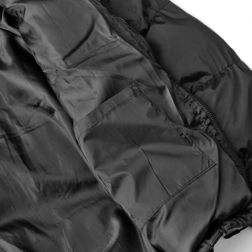 【逸品】 PATCH REFLECTIVE HORRIBLE'S PUFFER BLACK / JACKET ジャケット・アウター