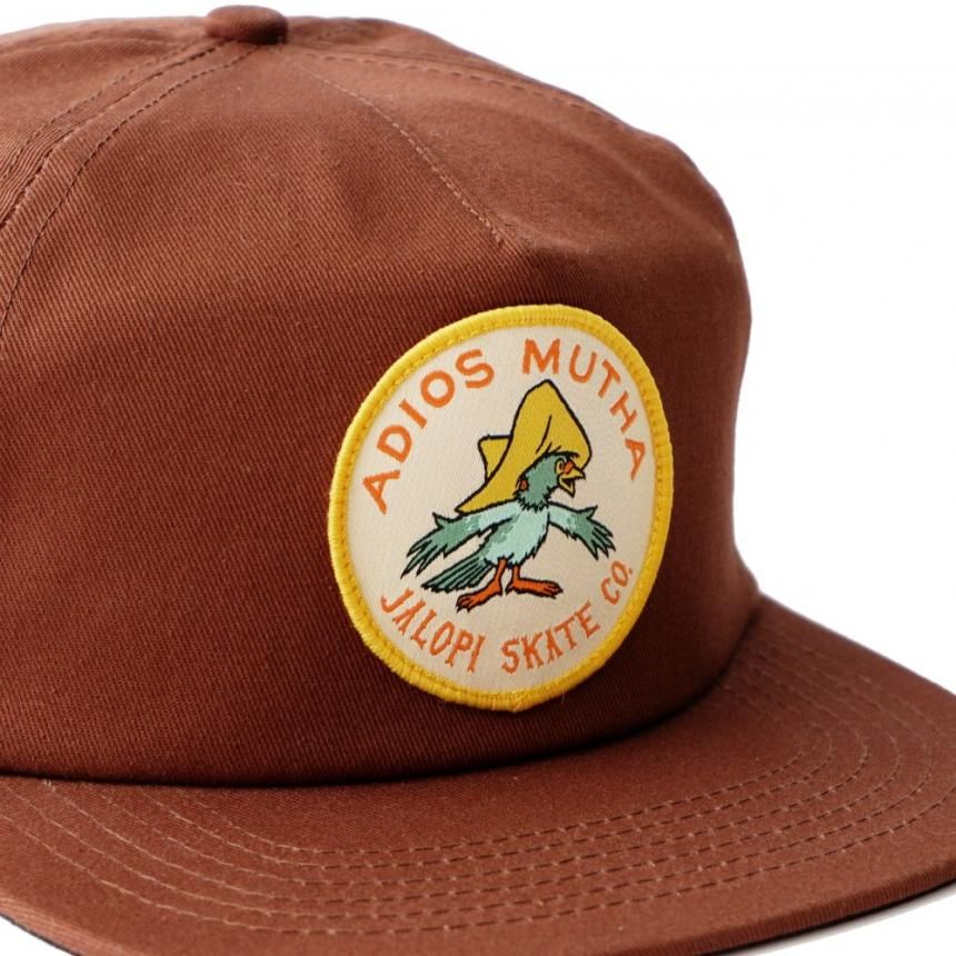 ANTIHERO ADIOS MUTHA JALOPI RETURNS CAP / BROWN (アンチ