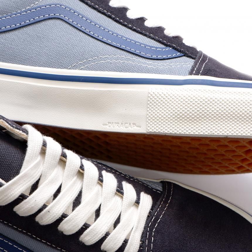 VANS SKATE OLD SKOOL BY ELIJAH BERLE / VINTAGE BLUE / WHITE