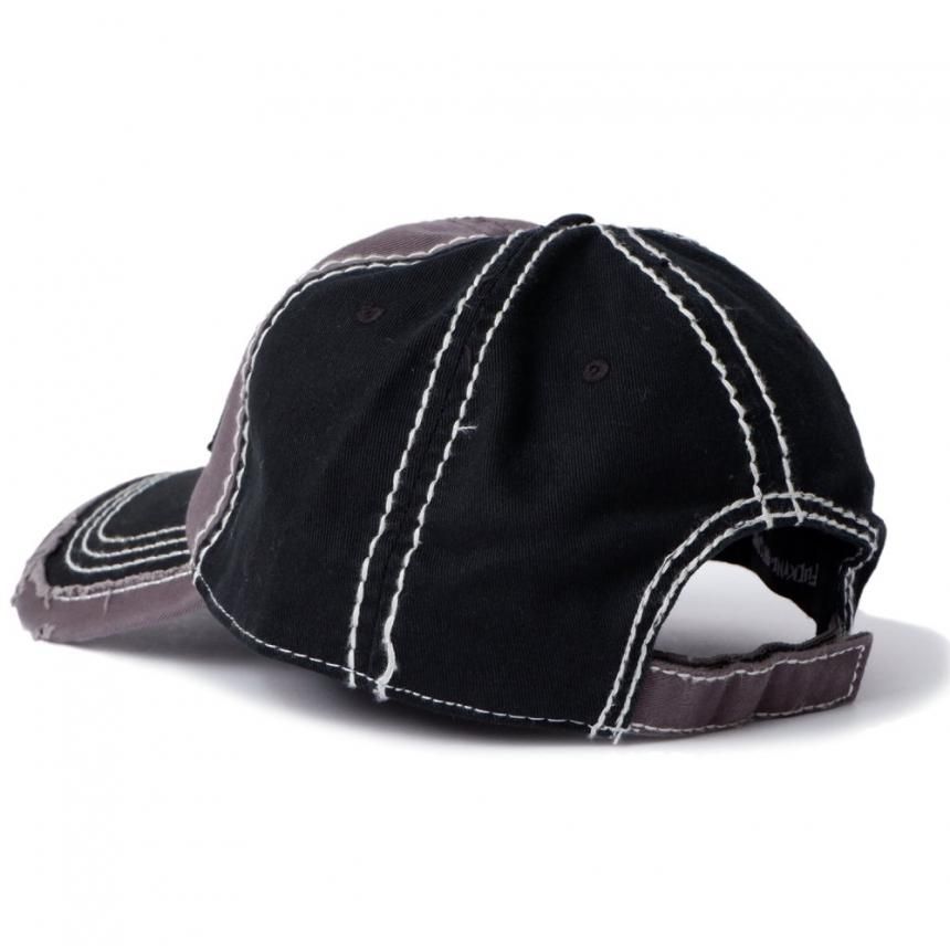 F*CKING AWESOME トラッカーキャップ FUCKING AWESOME THREE SPIRAL EDGE STITCH SIX PANEL CAP