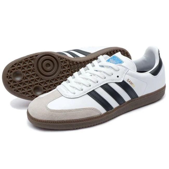 ADIDAS SKATEBOARDING SAMBA ADV / WHITE/BLACK (アディダス