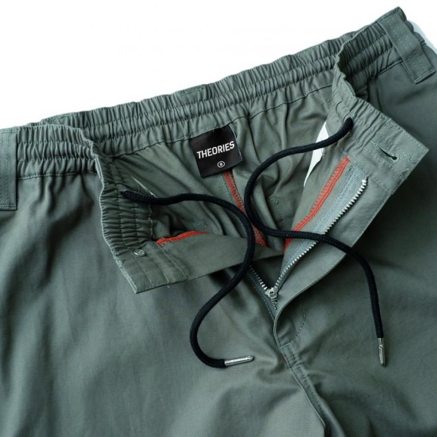 THEORIES STAMP LOUNGE PANT / DARK MOSS（セオリーズ イージー