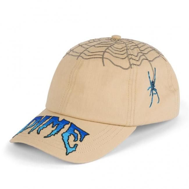 Dime Spider Low Pro Cap / Beige (ダイム 6パネルキャップ