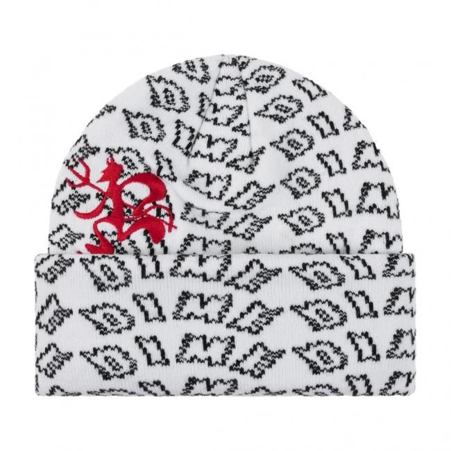 DIME Classic Fold Beanie アイボリー ダイム クラシックロゴ