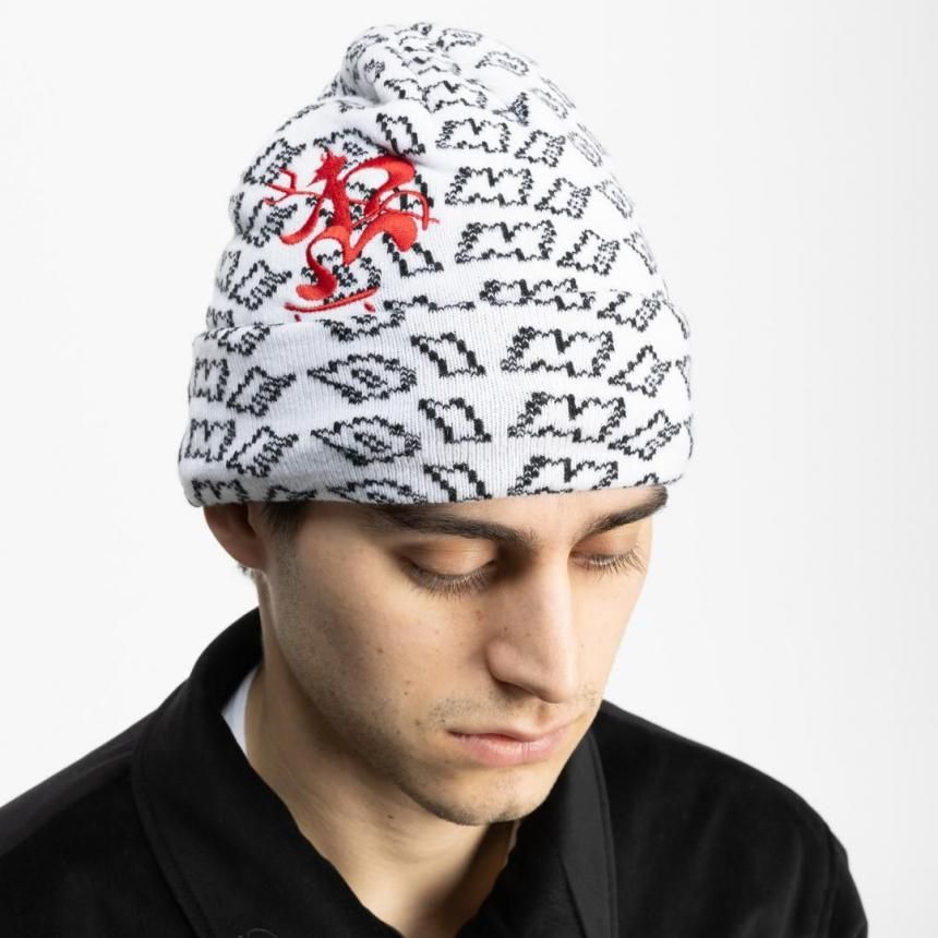 DIME ニット帽 ビーニー Dime DIME ダイム ビーニー Check D Logo Beanie ニットキャップ