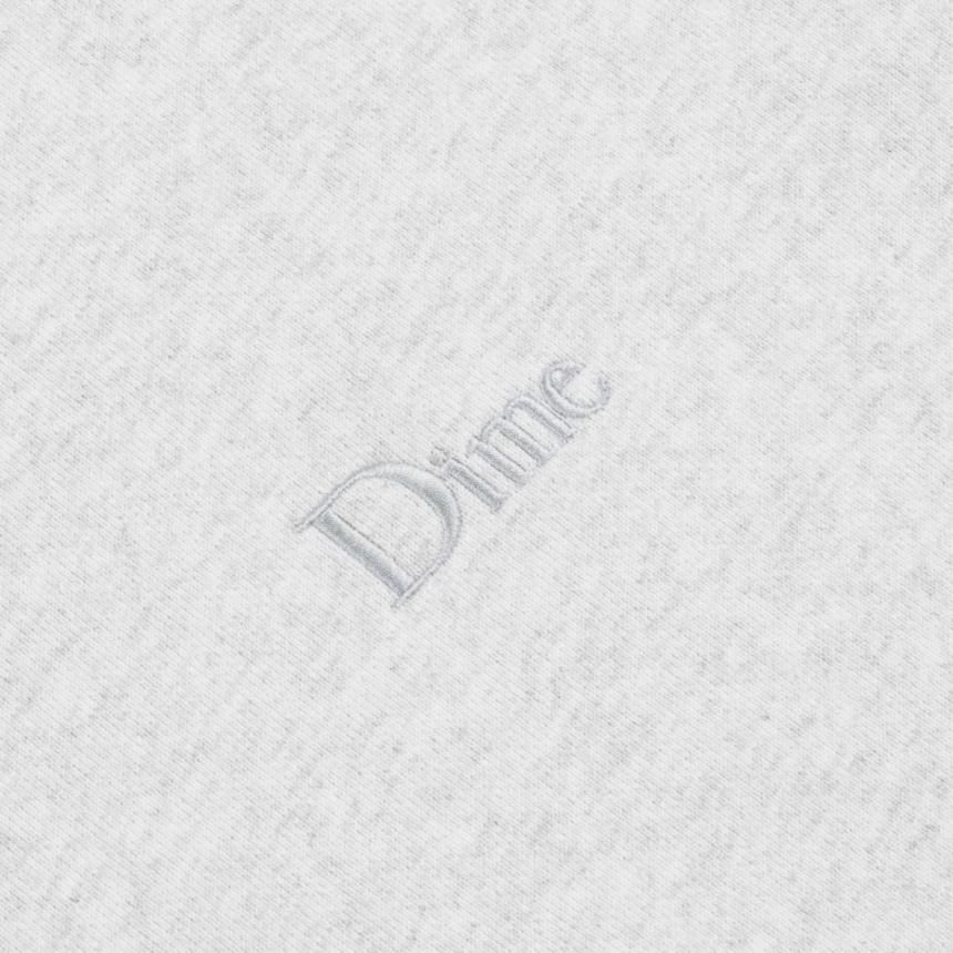 dime classic small logo crewneck ash ダイム DIME CLASSIC SMALL LOGO CREWNECK - ASH GRAY – Holistic Skateshop