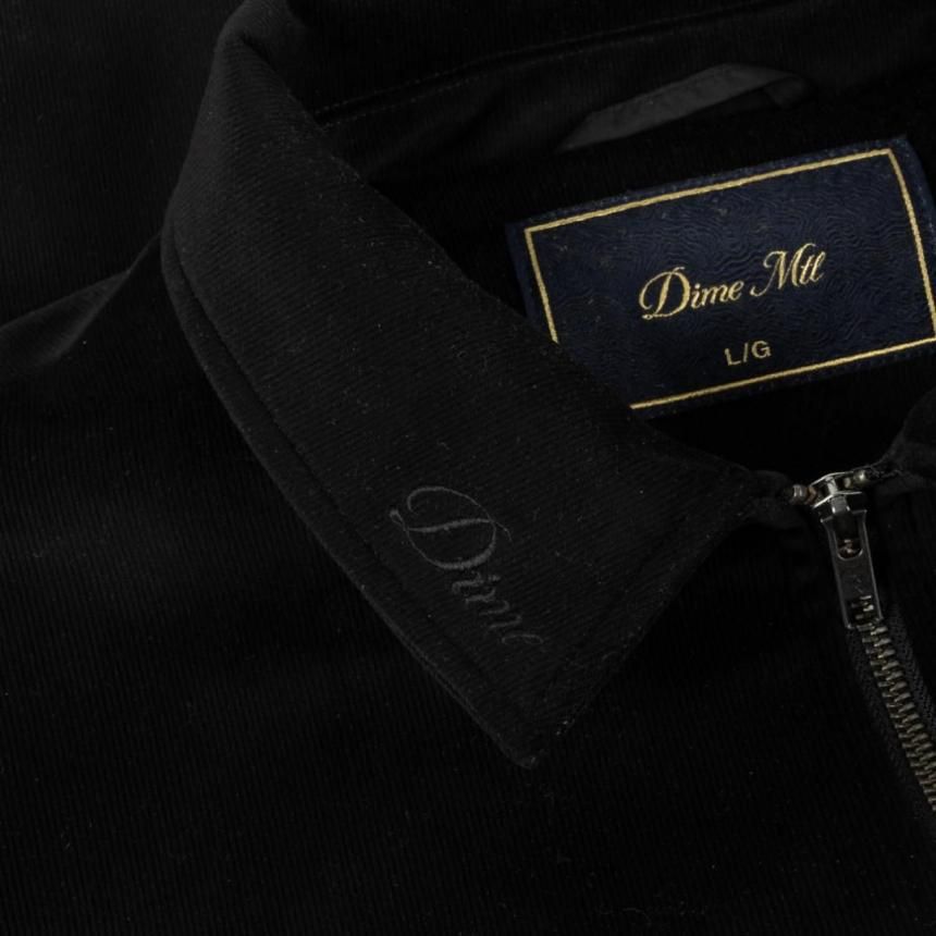 Dime Cord Zip Jacket / Black (ダイム ジップジャケット