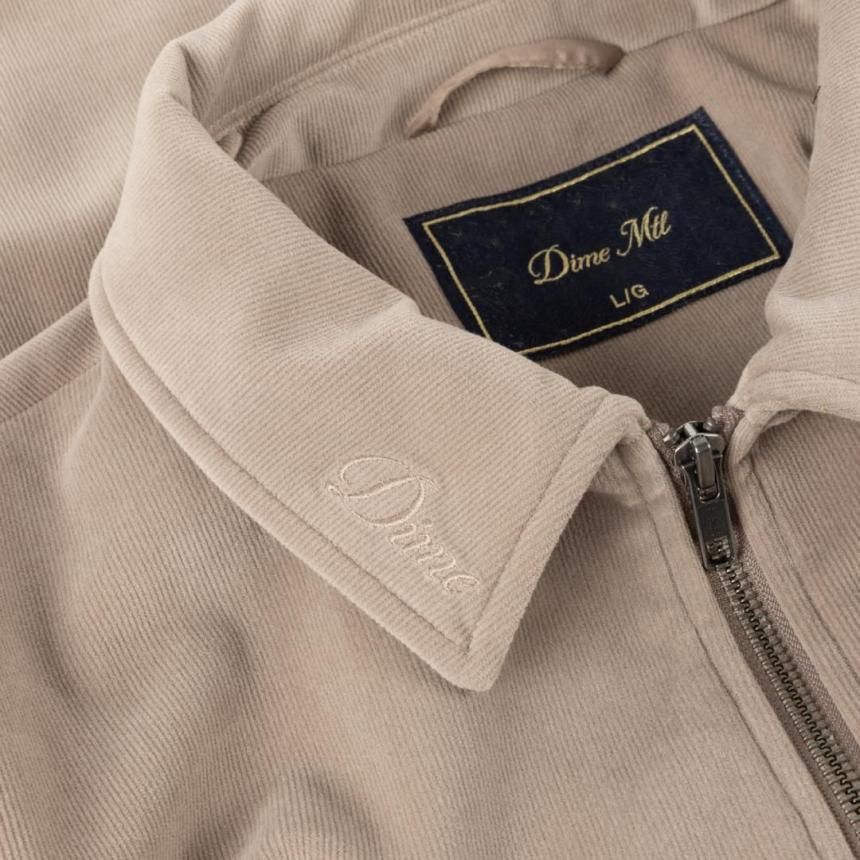 Dime Cord Zip Jacket / Taupe (ダイム ジップジャケット