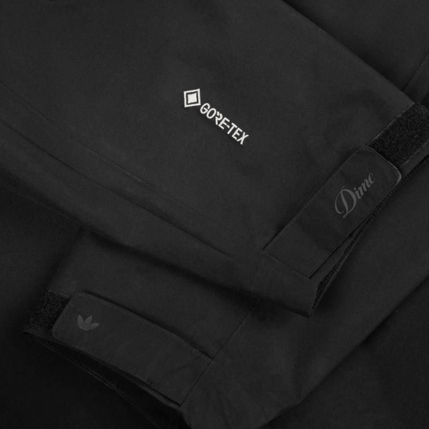 DIME × ADIDAS SKATEBOARDING STUD GORE-TEX JACKET / BLACK