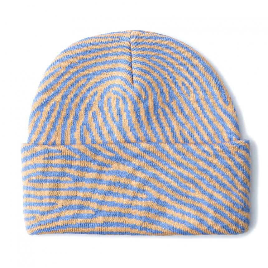 THEORIES IMPOSSIBLE BEANIE / CREAM/BLUE（セオリーズ ビーニー