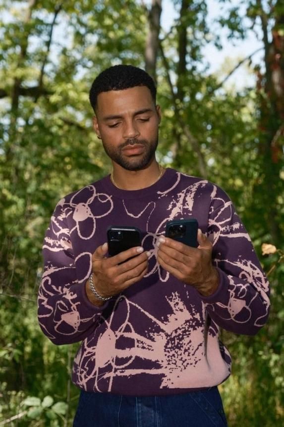 QUASI Hymn Sweater Eggplant M ニット QUASI HYMN SWEATER / EGGPANT (クアジ ニットセーター) - HORRIBLE'S