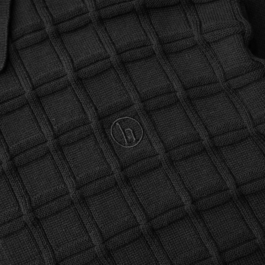 トップス Hellrazor SQUARE S/S BUTTON KNIT HELLRAZOR SQUARE S/S BUTTON KNIT – Kinetics（キネティクス