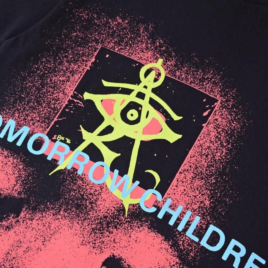 【FUCKING AWESOME】 TOMORROW CHILDREN TEST PRINT TEE /追跡付 FUCKING AWESOME Tomorrow Children Test Print Tee / Black
