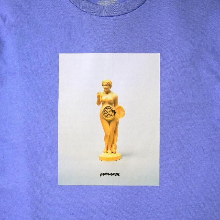 【FUCKING AWESOME】25ss 2025 STATUE SHORT SLEEVE TEE Fucking Awesome - Statue Short Sleeve T-shirt in Black – Stoy
