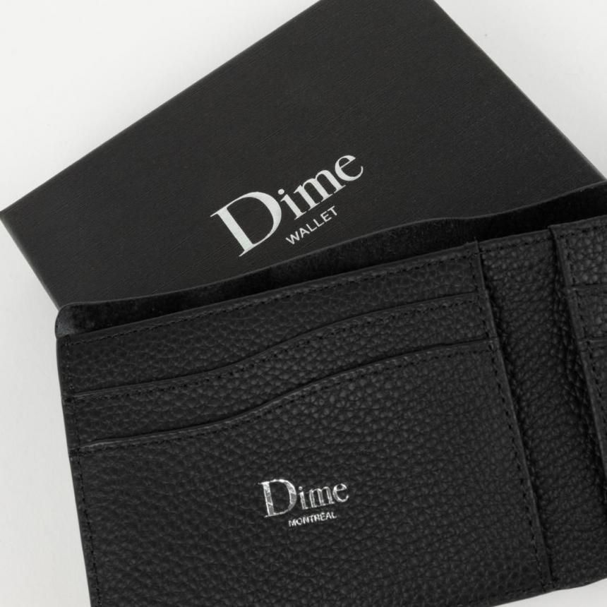 Dime 財布 Dime Cursive Zip Wallet | ブラック財布 - HORRIBLE'S PROJECT