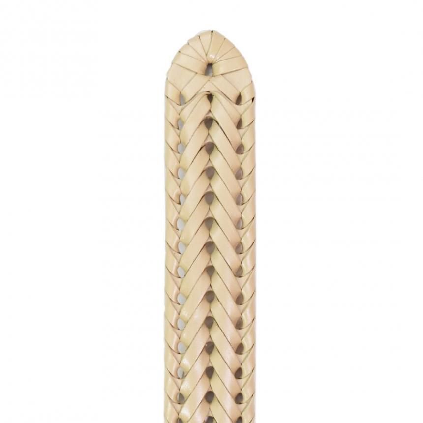 DIME ダイム レザー ベルト Braided Leather Belt 送料関税無料 Dime Braided Leather Belt / Caramel/Brown (ダイム ベルト