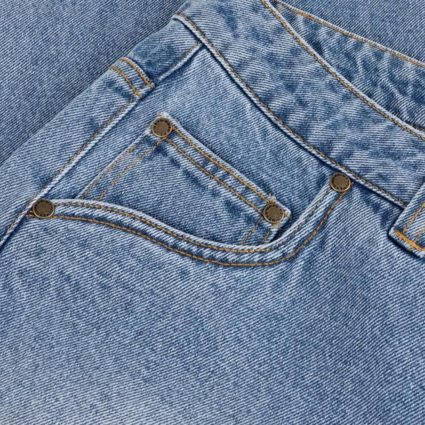 Dime Classic Relaxed Denim Pants / Sandblasted Blue (ダイム
