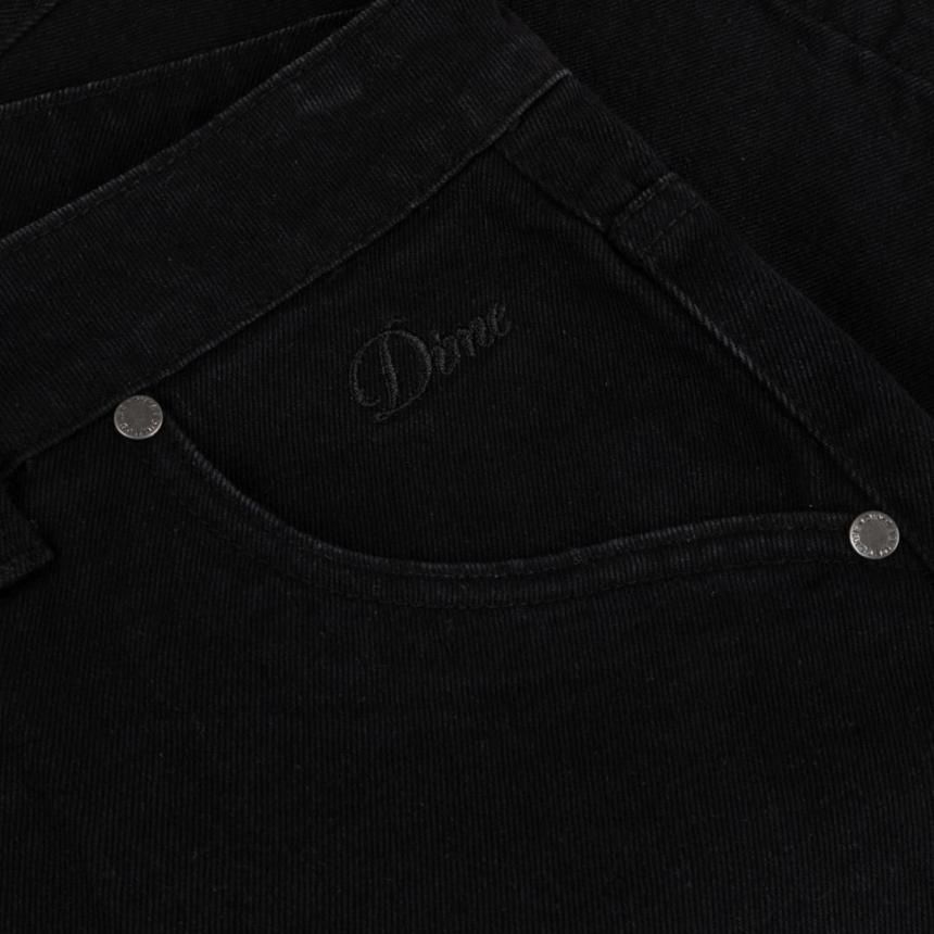Dime Classic Denim Shorts / Faded Black (ダイム デニム