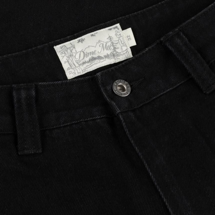 Dime Classic Denim Shorts / Faded Black (ダイム デニム