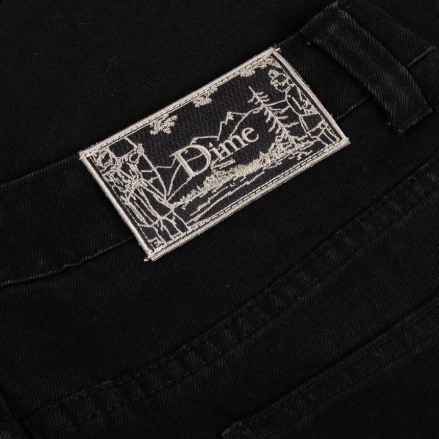 Dime Carpenter Denim Shorts / Jet Black (ダイム デニム