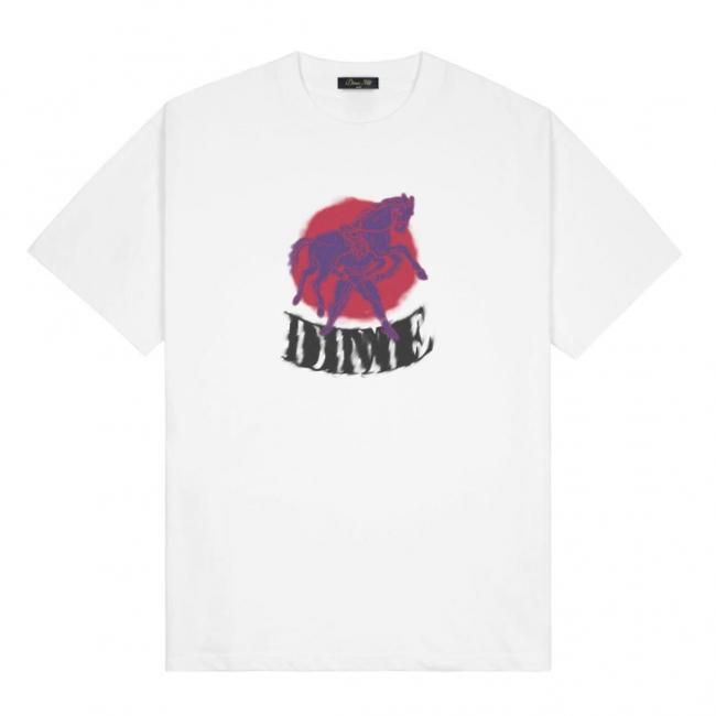 Dime Classic Waterfall T-Shirt / Lime (ダイム Tシャツ / 半袖