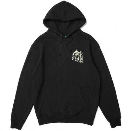 <img class='new_mark_img1' src='https://img.shop-pro.jp/img/new/icons5.gif' style='border:none;display:inline;margin:0px;padding:0px;width:auto;' />ANTI HERO CARNALES REPOSADO HOODIE / BLACK (ҡ/աǥ)