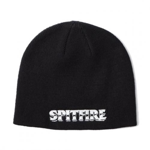 <img class='new_mark_img1' src='https://img.shop-pro.jp/img/new/icons1.gif' style='border:none;display:inline;margin:0px;padding:0px;width:auto;' />SPITFIRE BURNOUT SCRIPT SKULLY BEANIE / BLACK (ԥåȥե ӡˡå)