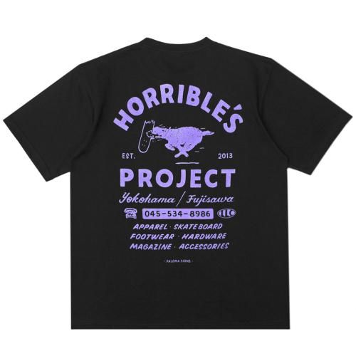 <img class='new_mark_img1' src='https://img.shop-pro.jp/img/new/icons5.gif' style='border:none;display:inline;margin:0px;padding:0px;width:auto;' />HORRIBLE'S DOGG T-SHIRT / BLACK (ۥ֥륺 T)