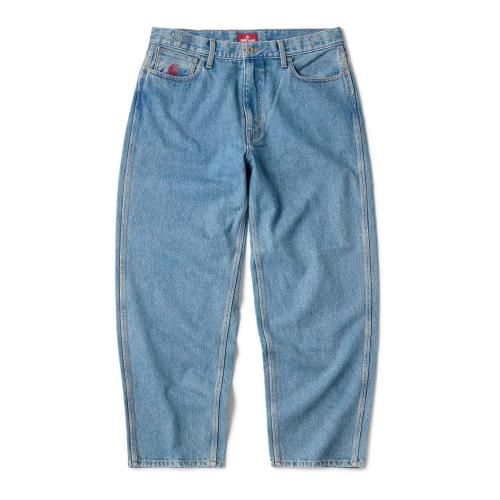 <img class='new_mark_img1' src='https://img.shop-pro.jp/img/new/icons5.gif' style='border:none;display:inline;margin:0px;padding:0px;width:auto;' />HELLRAZOR BAGGIE DENIM PANTS / WASH INDIGO (إ쥤 Х ǥ˥ѥ)