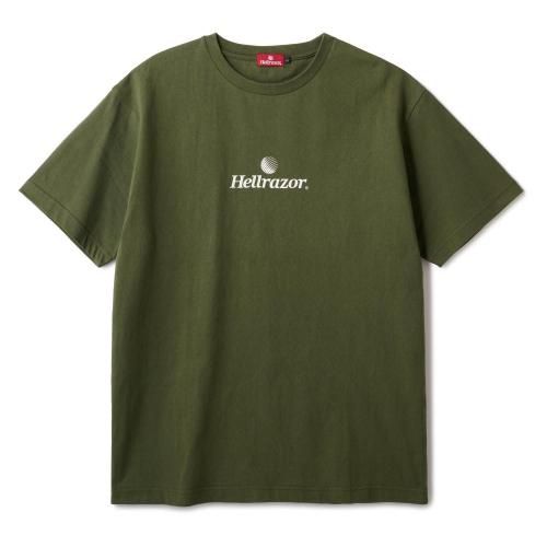 <img class='new_mark_img1' src='https://img.shop-pro.jp/img/new/icons5.gif' style='border:none;display:inline;margin:0px;padding:0px;width:auto;' />HELLRAZOR TRADEMARK LOGO T-SHIRT / OLIVE (إ쥤 T)