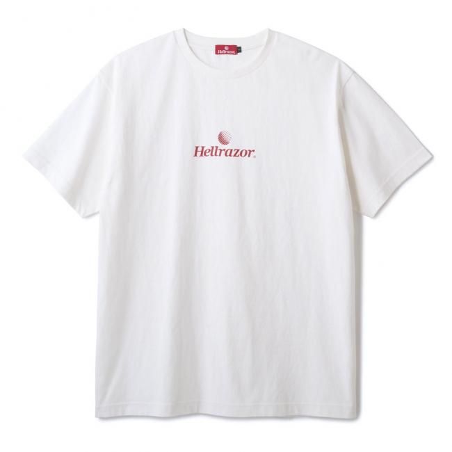 HELLRAZOR × DOGEAR L/S SHIRT / WHITE HELLRAZOR ヘルレイザー [LOGO SHIRT] (WHITE)｜スニーカー