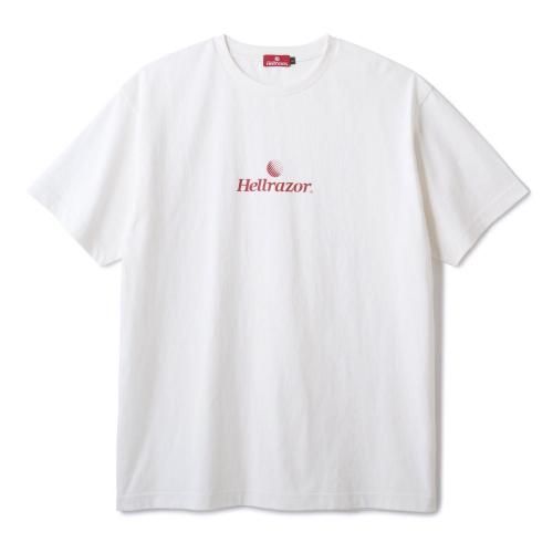 <img class='new_mark_img1' src='https://img.shop-pro.jp/img/new/icons5.gif' style='border:none;display:inline;margin:0px;padding:0px;width:auto;' />HELLRAZOR TRADEMARK LOGO T-SHIRT / WHITE (إ쥤 T)