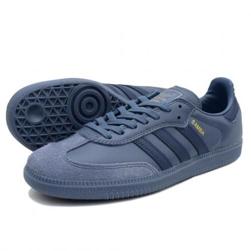 <img class='new_mark_img1' src='https://img.shop-pro.jp/img/new/icons5.gif' style='border:none;display:inline;margin:0px;padding:0px;width:auto;' />ADIDAS SKATEBOARDING SAMBA ADV / Preloved Ink/Gold Metallic (ǥ ADV ȥˡ)