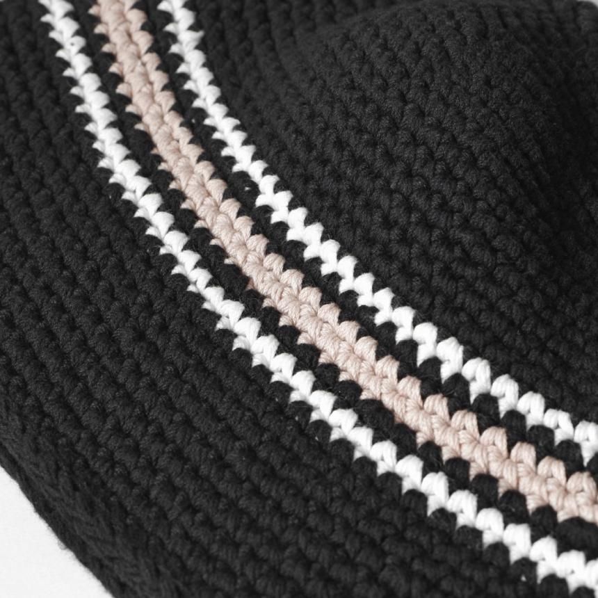 HORRIBLE'S 3TONE CRUSHER HAT / BLACK (ホリブルズ