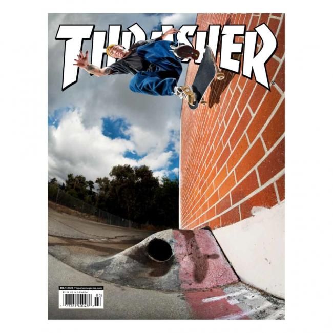 THRASHER MAGAZINE 2025 MARCH ISSUE #536（スラッシャー