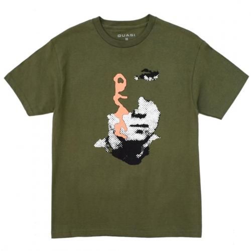 <img class='new_mark_img1' src='https://img.shop-pro.jp/img/new/icons5.gif' style='border:none;display:inline;margin:0px;padding:0px;width:auto;' />QUASI EDGER TEE / MILITARY GREEN ( T/Ⱦµ)