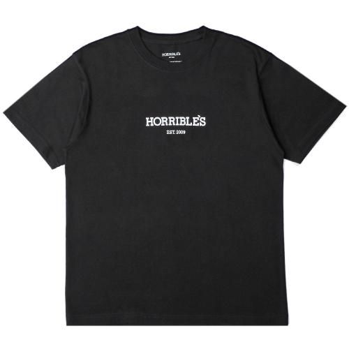<img class='new_mark_img1' src='https://img.shop-pro.jp/img/new/icons5.gif' style='border:none;display:inline;margin:0px;padding:0px;width:auto;' />HORRIBLE'S LOGO T-SHIRT / BLACK (ۥ֥륺 T)