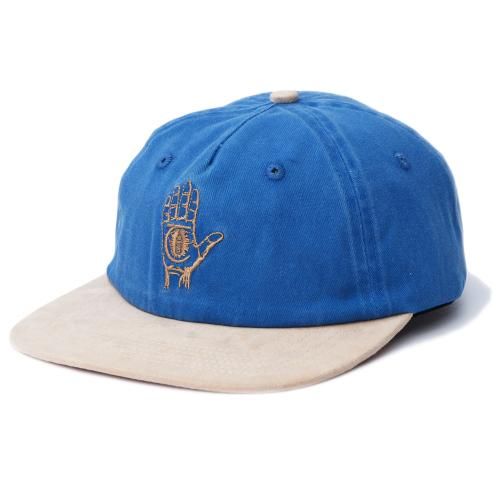 <img class='new_mark_img1' src='https://img.shop-pro.jp/img/new/icons55.gif' style='border:none;display:inline;margin:0px;padding:0px;width:auto;' />THEORIES HAND OF THEORIES STRAPBACK CAP / DENIM/BROWNʥ꡼  5ѥͥ륭åס