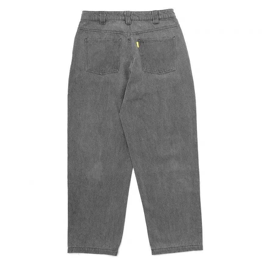 パンツ S THEREDTHREAD S DROOP DENIM PANTS GRAY THEREDTHREAD S droop denim pants黒M新品 - メルカリ
