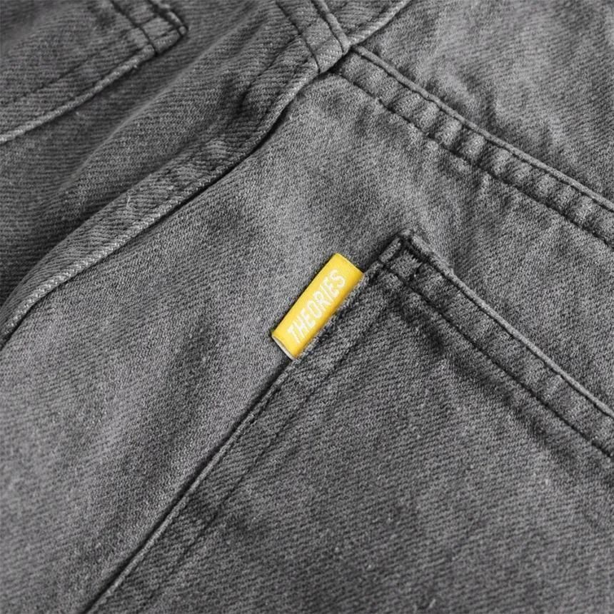 THEORIES デニム 36 ダークグレー THEORIES PLAZA DENIM PANT | WASHED GREY - HORRIBLE'S PROJECT