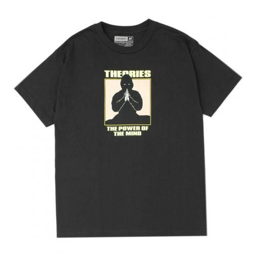<img class='new_mark_img1' src='https://img.shop-pro.jp/img/new/icons5.gif' style='border:none;display:inline;margin:0px;padding:0px;width:auto;' />THEORIES POWER OF THE MIND TEE / BLACKʥ꡼ T/Ⱦµˡ