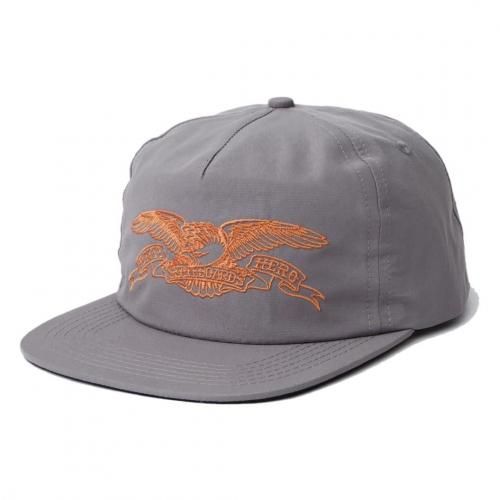 <img class='new_mark_img1' src='https://img.shop-pro.jp/img/new/icons5.gif' style='border:none;display:inline;margin:0px;padding:0px;width:auto;' />ANTI HERO BASIC EAGLE SNAPBACK CAP / CHARCOAL/ORANGE (ҡ/5ѥͥ륭å)
