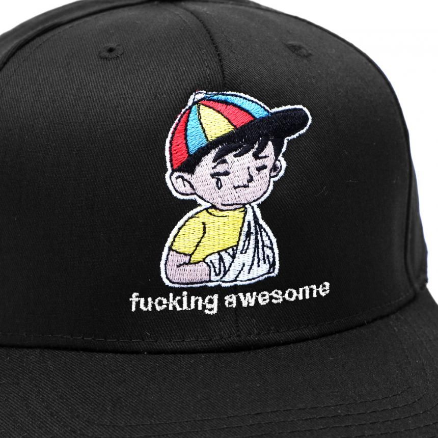 FUCKING AWESOME 6PANEL CAP | ブラック - HORRIBLE'S PROJECT