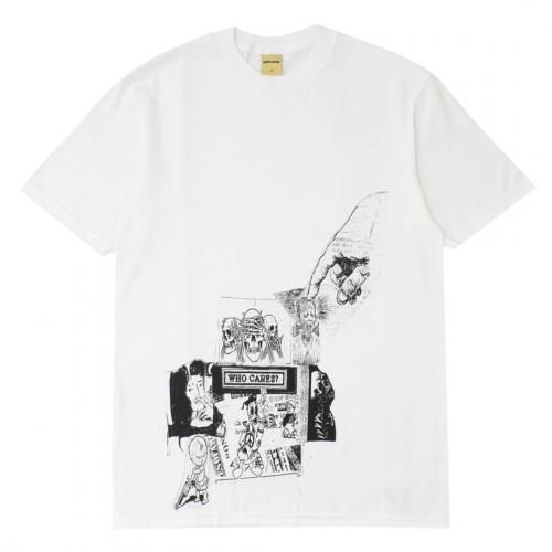 <img class='new_mark_img1' src='https://img.shop-pro.jp/img/new/icons5.gif' style='border:none;display:inline;margin:0px;padding:0px;width:auto;' />FUCKING AWESOME WHO CARES TEE / WHITE (եå󥪡 T)