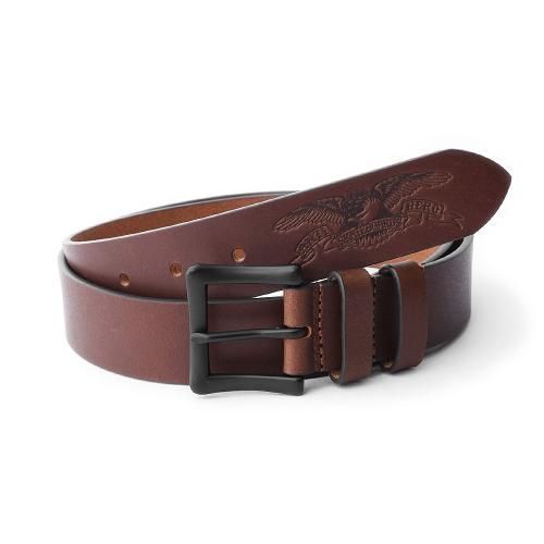 <img class='new_mark_img1' src='https://img.shop-pro.jp/img/new/icons5.gif' style='border:none;display:inline;margin:0px;padding:0px;width:auto;' />ANTI HERO BASIC EAGLE LEATHER BELT / BROWN/BLACK (ҡ ٥ȡ